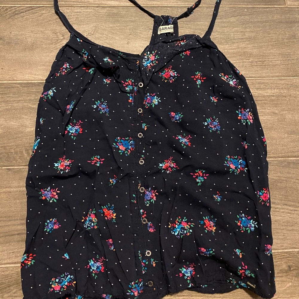 Garage Floral Tank